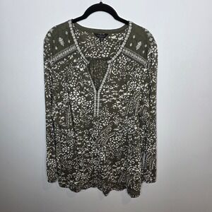 Lucky Brand Blouse Womens 3X